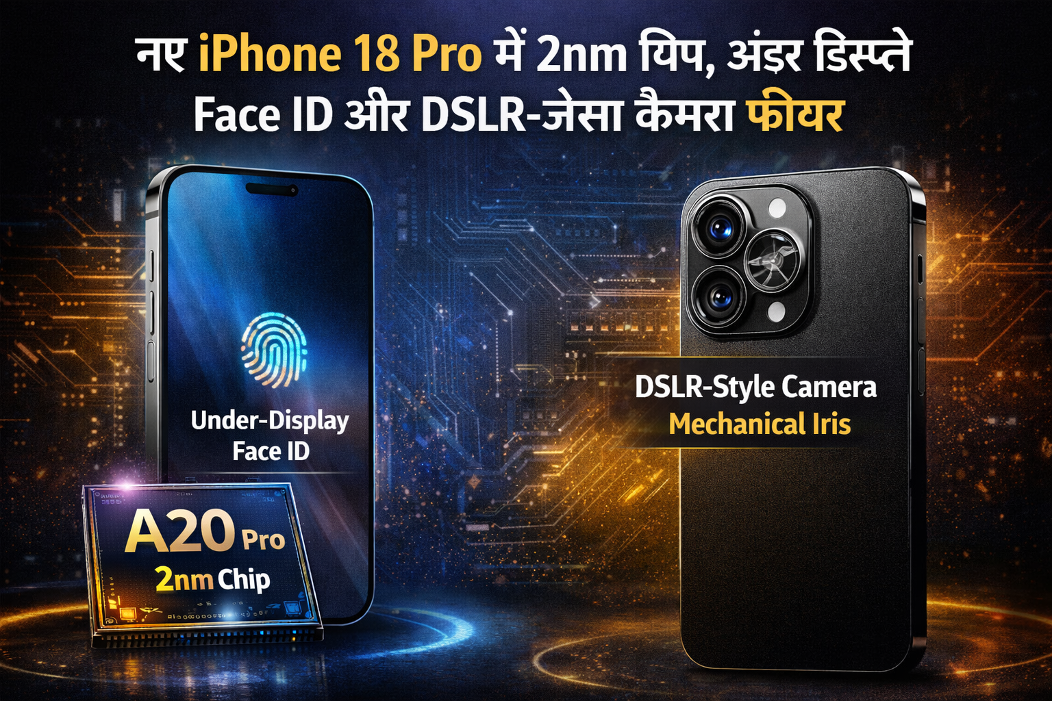 Apple iPhone 18 Pro और iPhone 18 Pro Max: नए लीक्स में सामने आए डिस्प्ले, चिप, कैमरा और लॉन्च से जुड़ी बड़ी जानकारियां